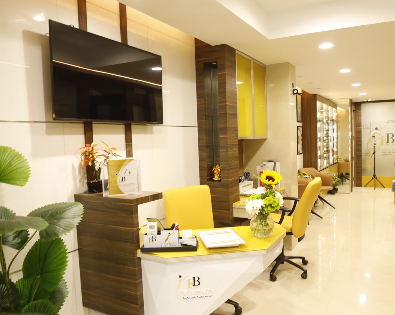 Reception at KB Wellness Clinic