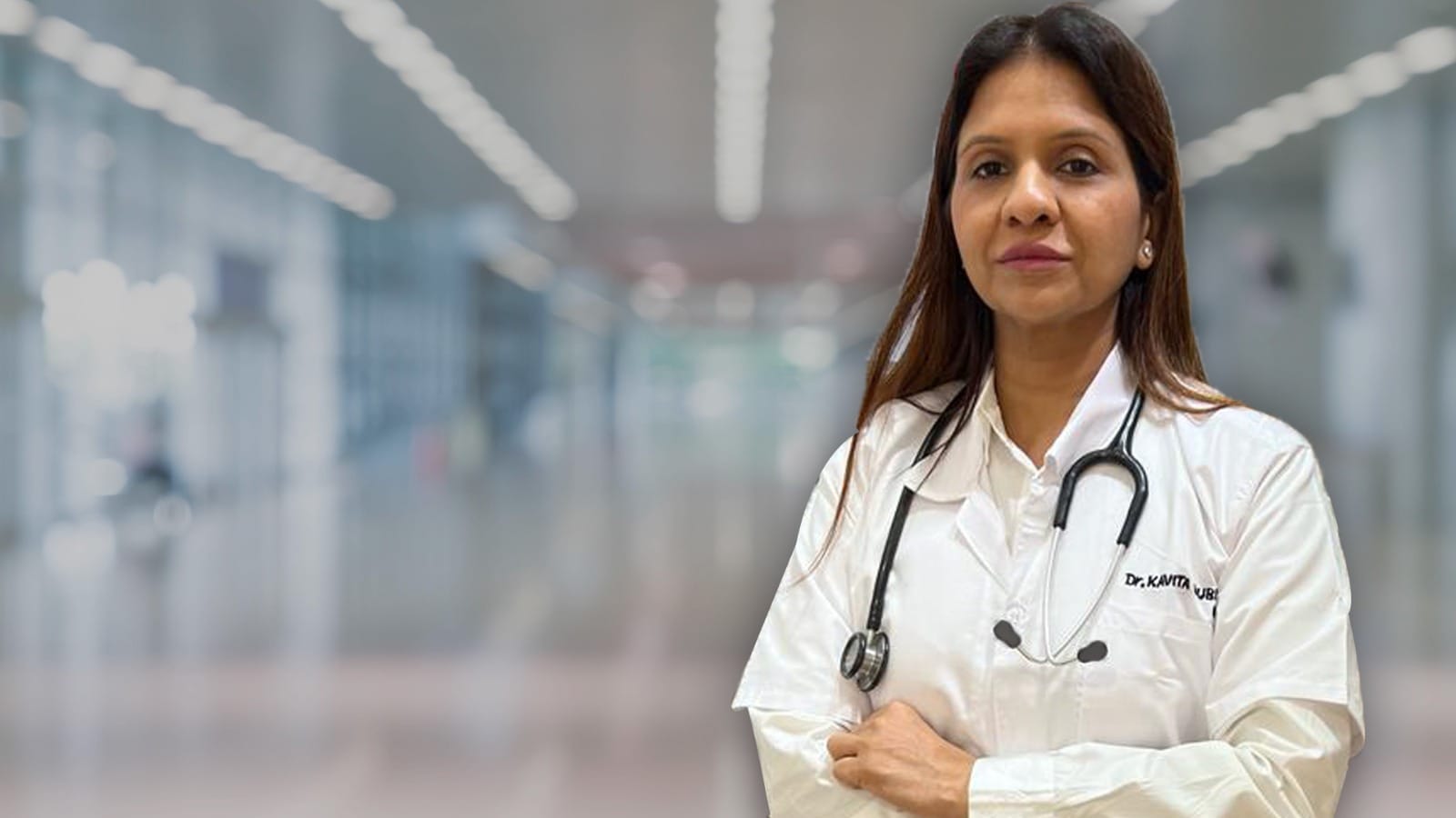 Dr. Kavita Bubna in a clinical setting